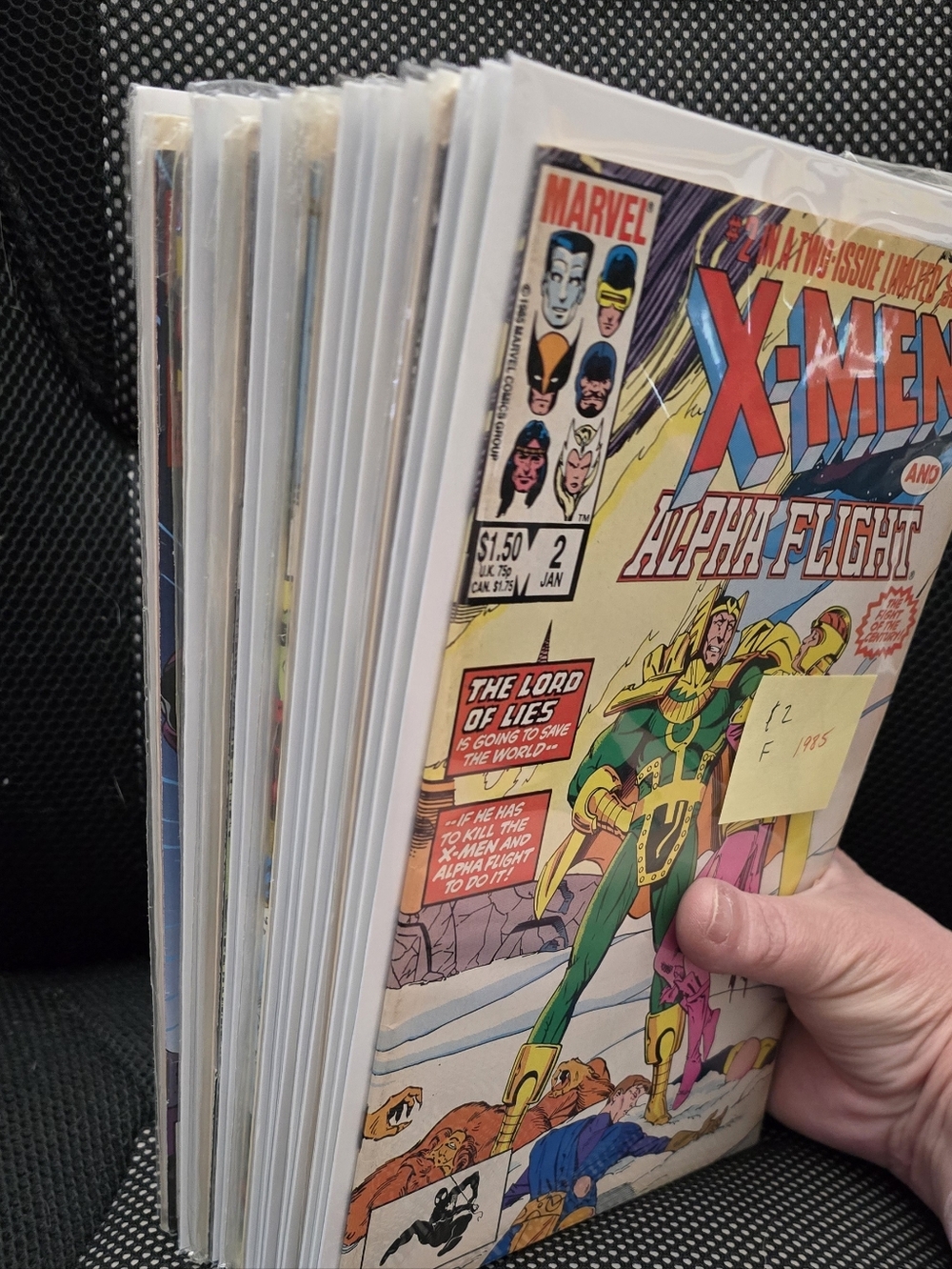 Marvel X-Men Comic Lot 1985 Thru 1997 Qty 26 Comics Bundle